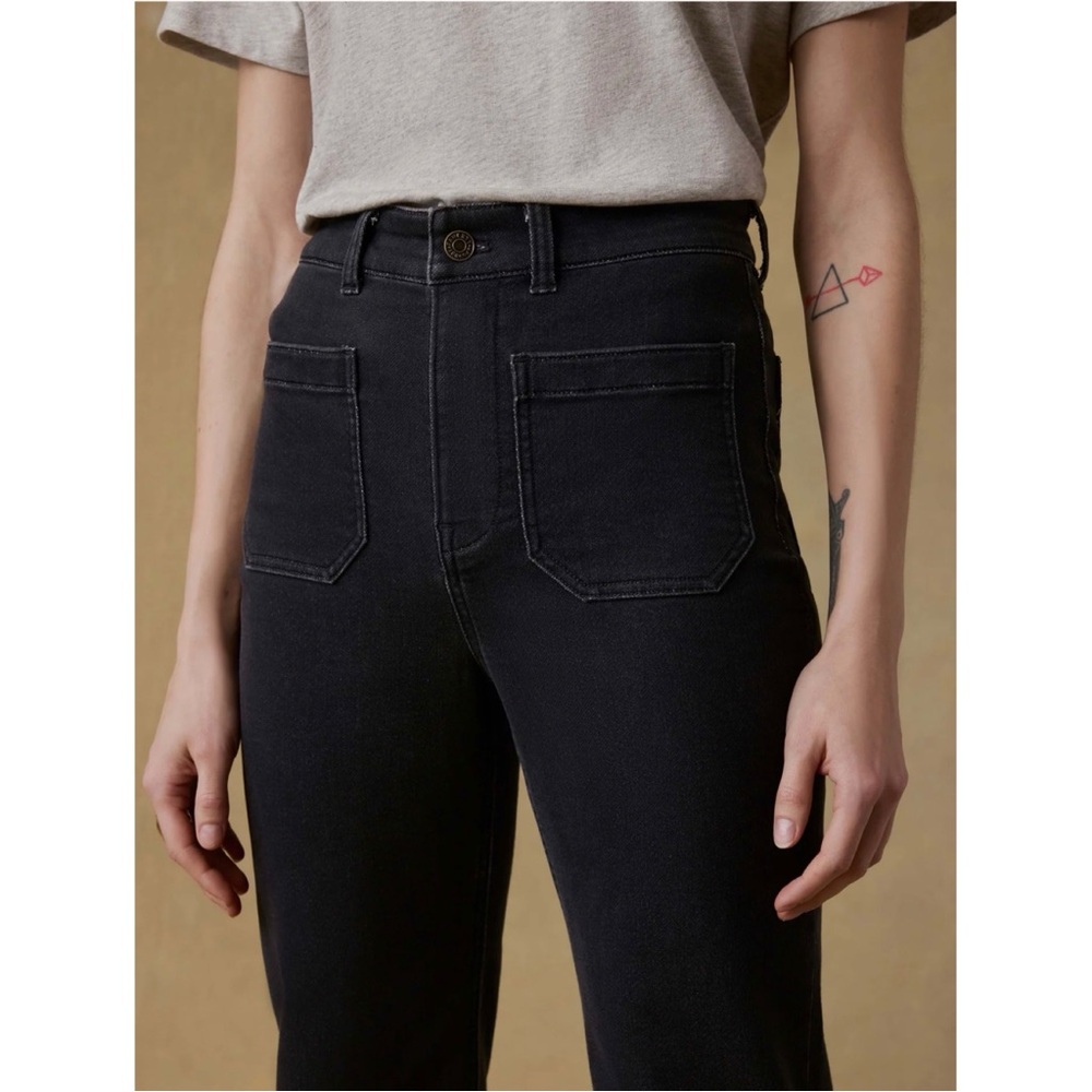 Faherty Stretch Terry Patch Pocket Pant Ankle Length - Picture 4 of 11